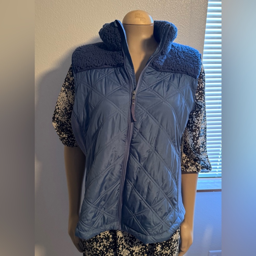 Tribal Vest in Soft Blue